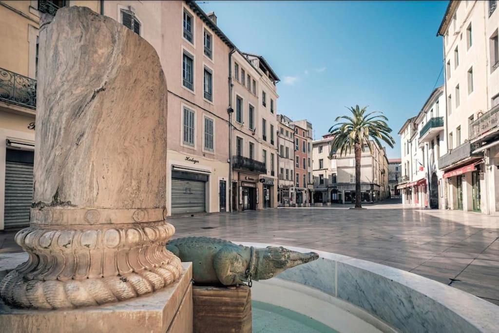 Terra Nostra - Townhouse - Swimming Pool Villa Nimes Bagian luar foto